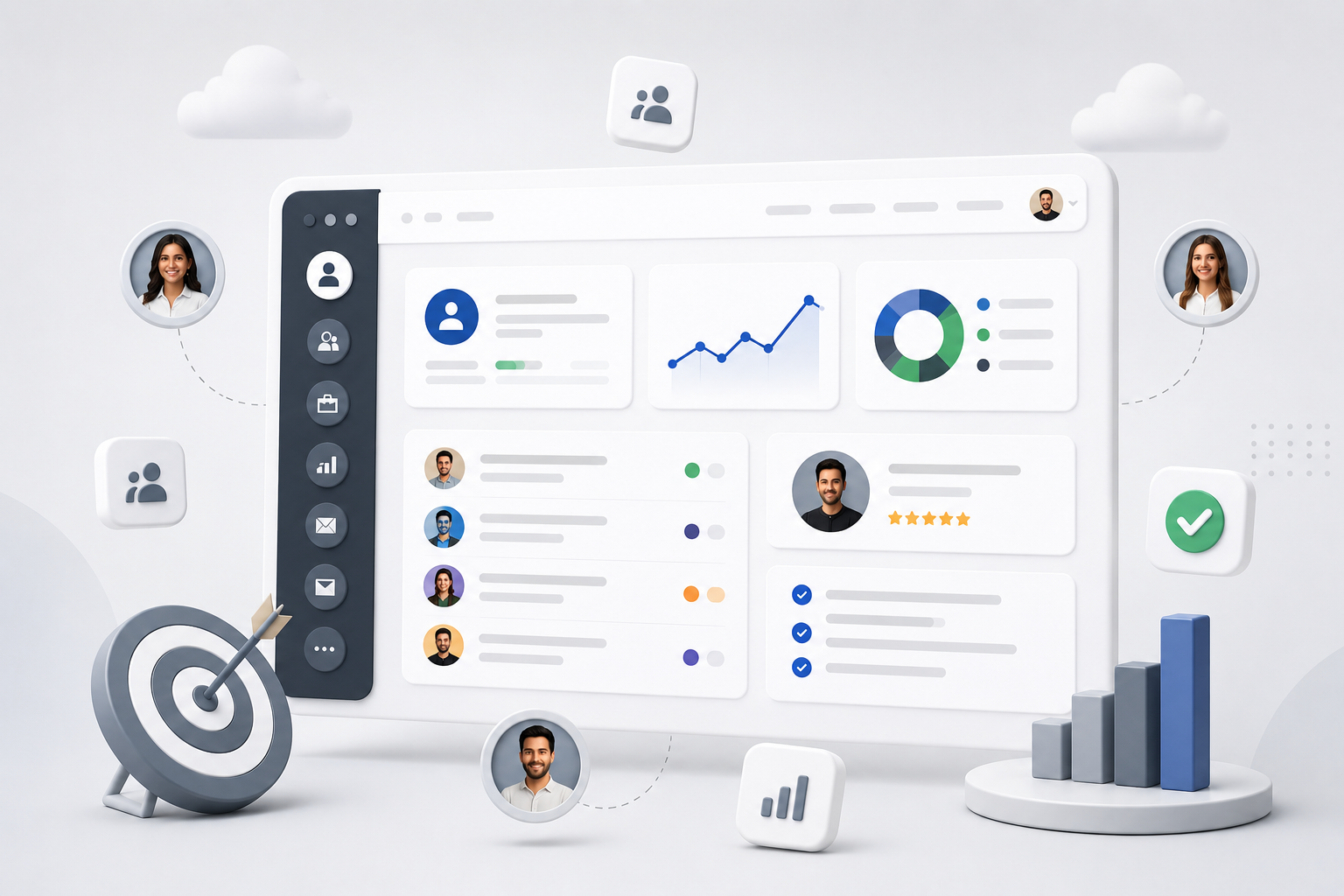 HubCRM Dashboard